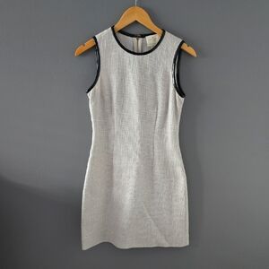 Kate Spade Sheath Tweed White Mini Dress Size 2